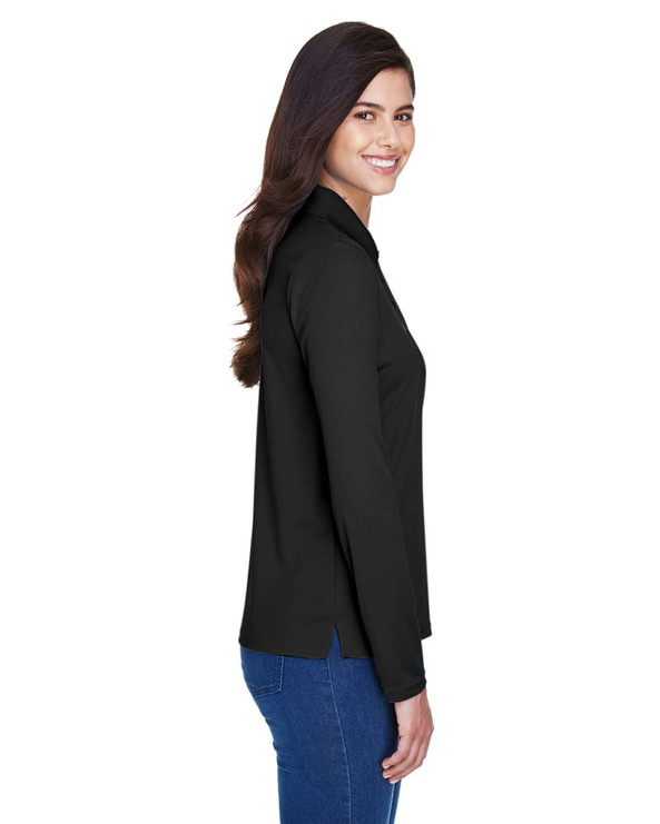 Ash City Core 365 78192 - Pinnacle Pour Femme Polos En Piqué Performance Core 365™ À Manches Longues