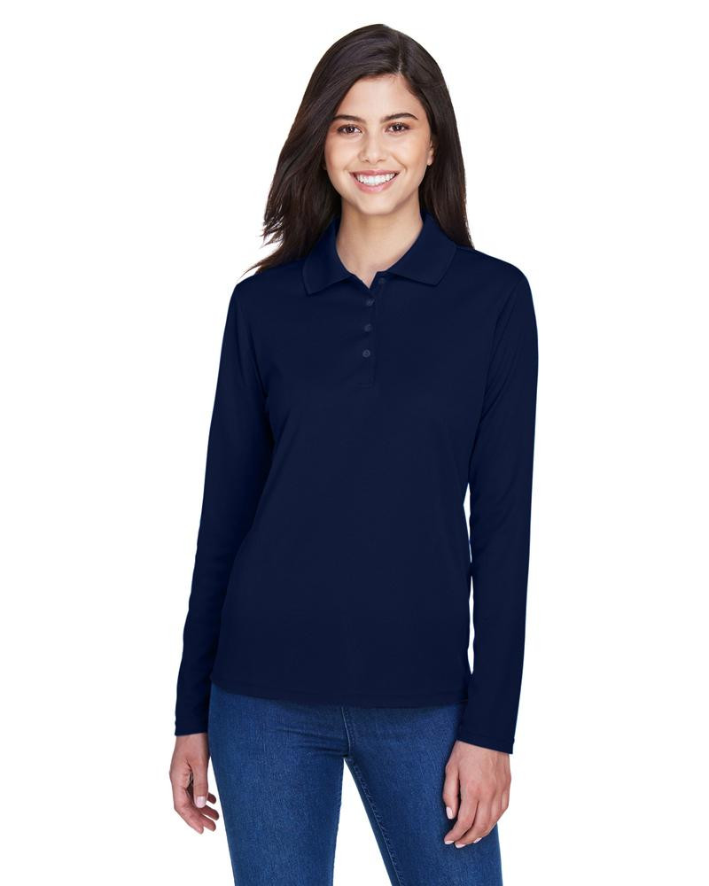 Ash City Core 365 78192 - Pinnacle Pour Femme Polos En Piqué Performance Core 365™ À Manches Longues