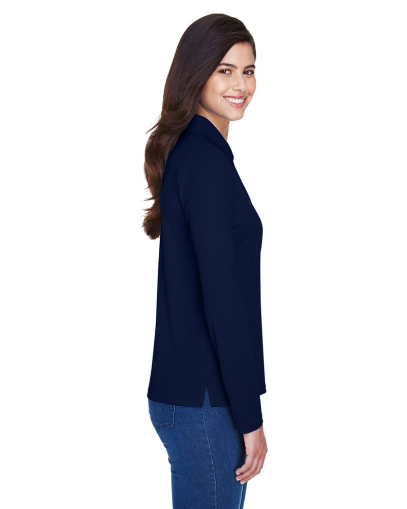 Ash City Core 365 78192 - Pinnacle Pour Femme Polos En Piqué Performance Core 365™ À Manches Longues