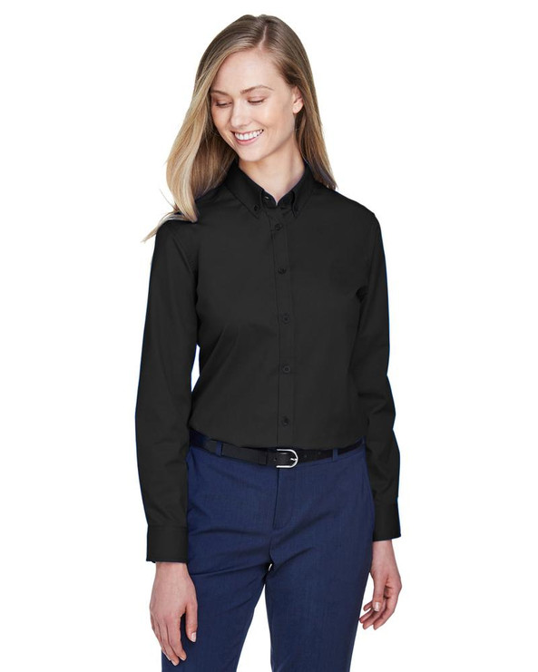 Ash City Core 365 78193 - Operate Pour Femme Chemises En Twill Core 365™ À Manches Longues