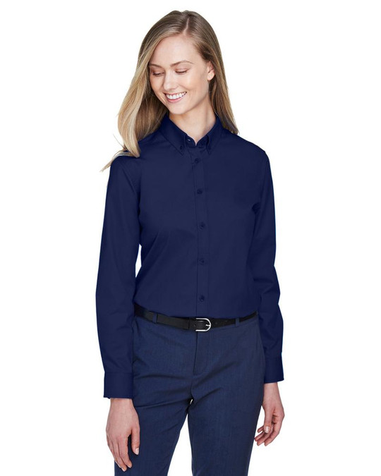 Ash City Core 365 78193 - Operate Pour Femme Chemises En Twill Core 365™ À Manches Longues