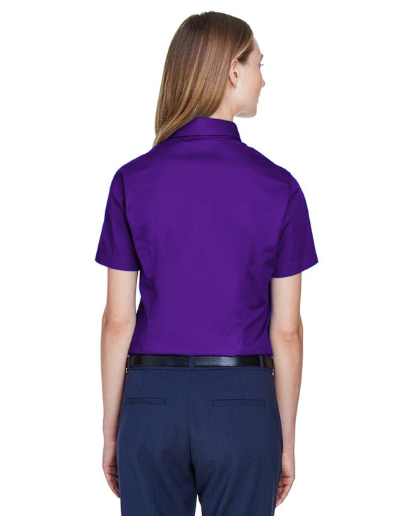 Ash City Core 365 78194 - Optimum Pour Femme Chemises En Twill Core 365™ À Manches Courtes