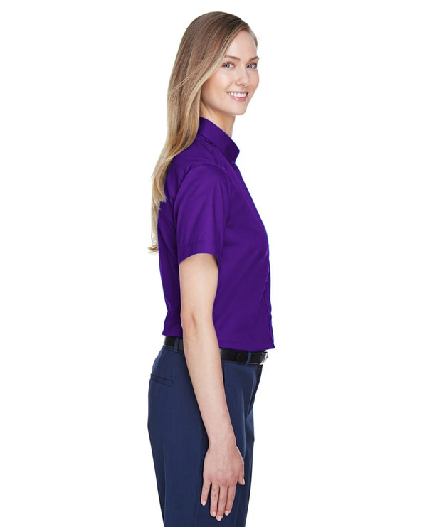 Ash City Core 365 78194 - Optimum Pour Femme Chemises En Twill Core 365™ À Manches Courtes