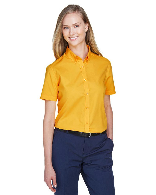 Ash City Core 365 78194 - Optimum Pour Femme Chemises En Twill Core 365™ À Manches Courtes