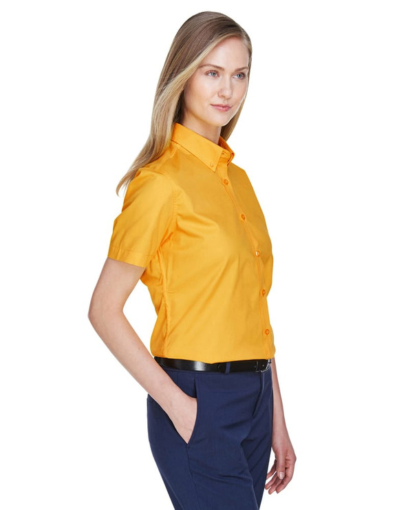Ash City Core 365 78194 - Optimum Pour Femme Chemises En Twill Core 365™ À Manches Courtes