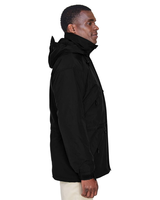 Ash City North End 88007 - Parka Techno Series 3-En-1 Pour Homme Avec Garniture Armurée