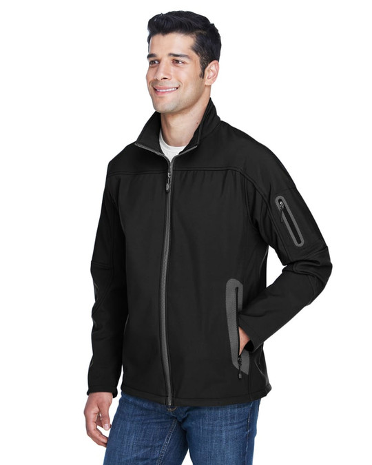 Ash City North End 88138 - Manteau Technique Pour Homme Avec Extérieur Doux