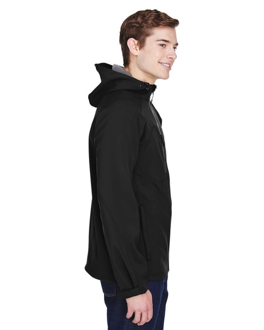 Ash City North End 88166 - Prospect Manteau Pour Homme À Extérieur Doux Avec Capuchon