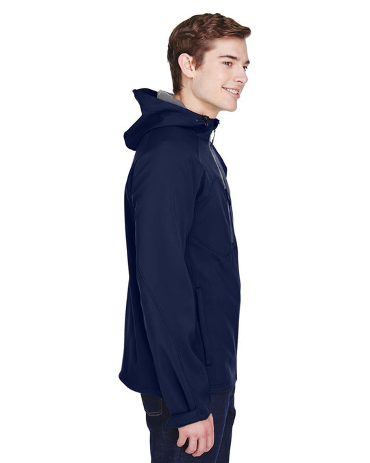 Ash City North End 88166 - Prospect Manteau Pour Homme À Extérieur Doux Avec Capuchon