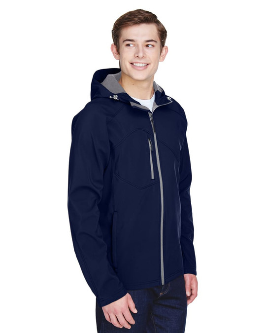 Ash City North End 88166 - Prospect Manteau Pour Homme À Extérieur Doux Avec Capuchon