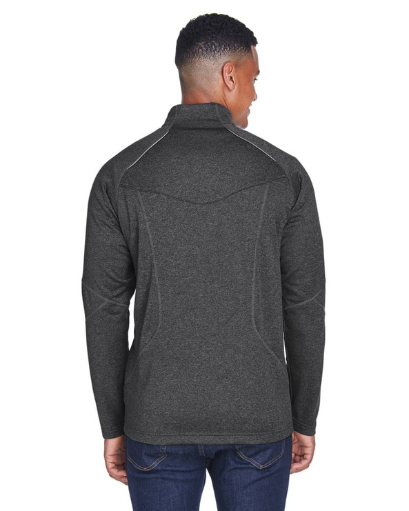 Ash City North End 88175 - Catalyst Manteau Performance En Molleton Pour Homme Avec Glissière Mi-Hauteur