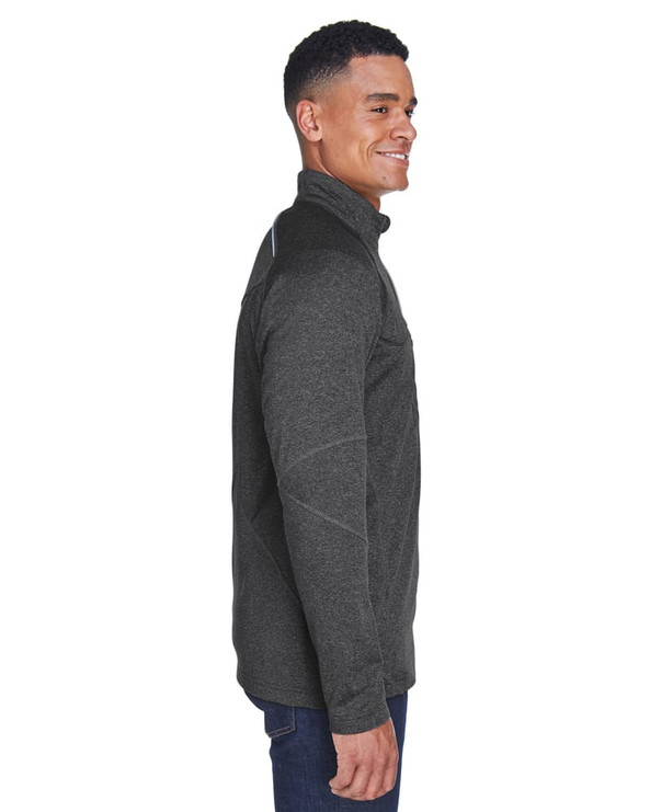 Ash City North End 88175 - Catalyst Manteau Performance En Molleton Pour Homme Avec Glissière Mi-Hauteur
