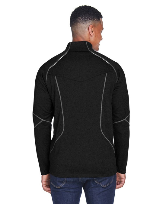 Ash City North End 88175 - Catalyst Manteau Performance En Molleton Pour Homme Avec Glissière Mi-Hauteur