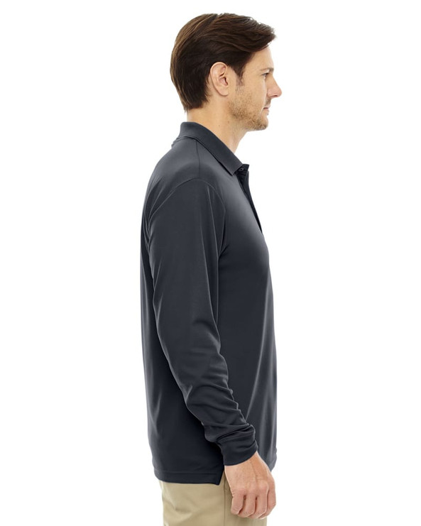 Ash City Core 365 88192T - Pinnacle Pour Hommes Polos En Piqué Performance Core 365™ À Manches Longues