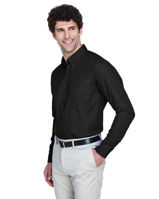 Ash City Core 365 88193 - Operate Pour Hommes Chemises En Twill Core 365™ À Manches Longues