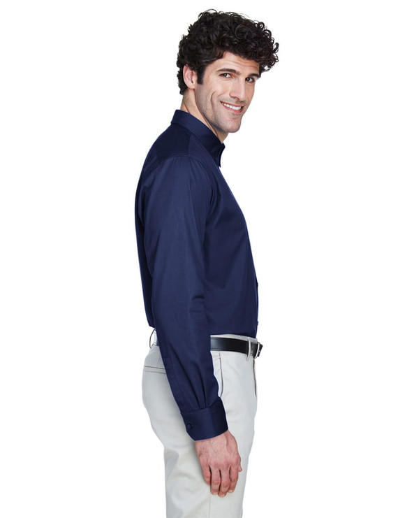 Ash City Core 365 88193 - Operate Pour Hommes Chemises En Twill Core 365™ À Manches Longues