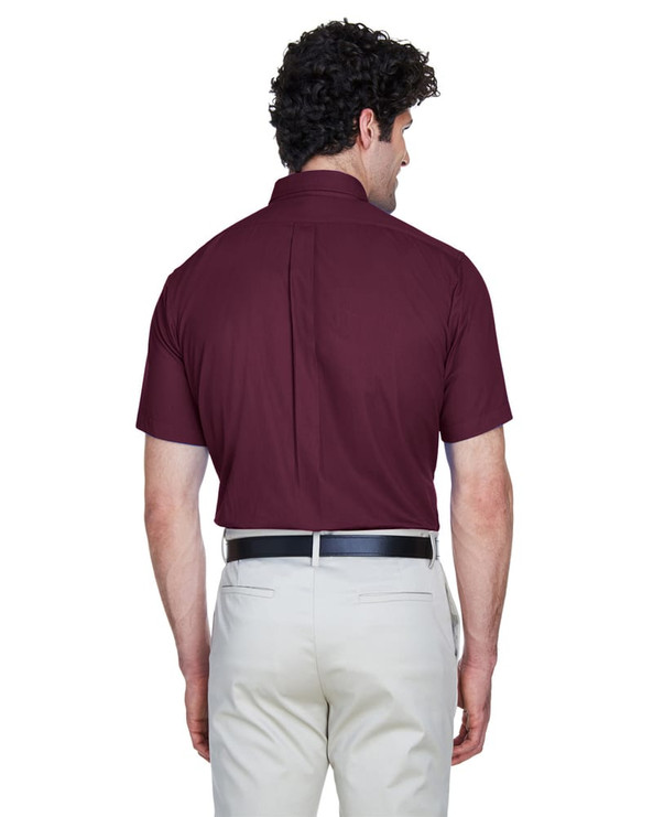 Ash City Core 365 88194 - Optimum Pour Hommes Chemises En Twill Core 365™ À Manches Courtes