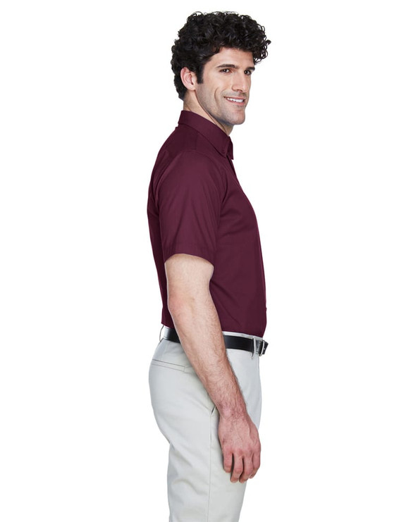 Ash City Core 365 88194 - Optimum Pour Hommes Chemises En Twill Core 365™ À Manches Courtes