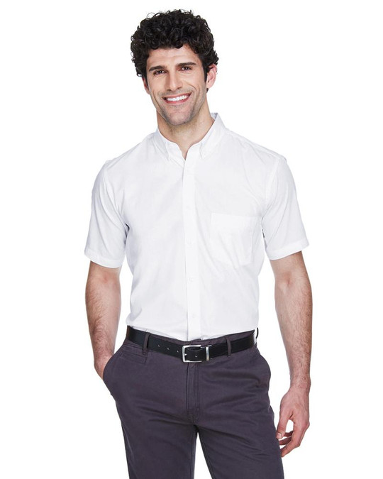 Ash City Core 365 88194 - Optimum Pour Hommes Chemises En Twill Core 365™ À Manches Courtes