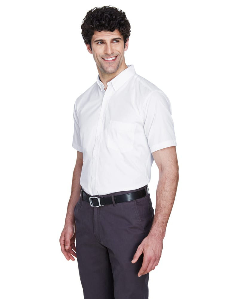 Ash City Core 365 88194 - Optimum Pour Hommes Chemises En Twill Core 365™ À Manches Courtes