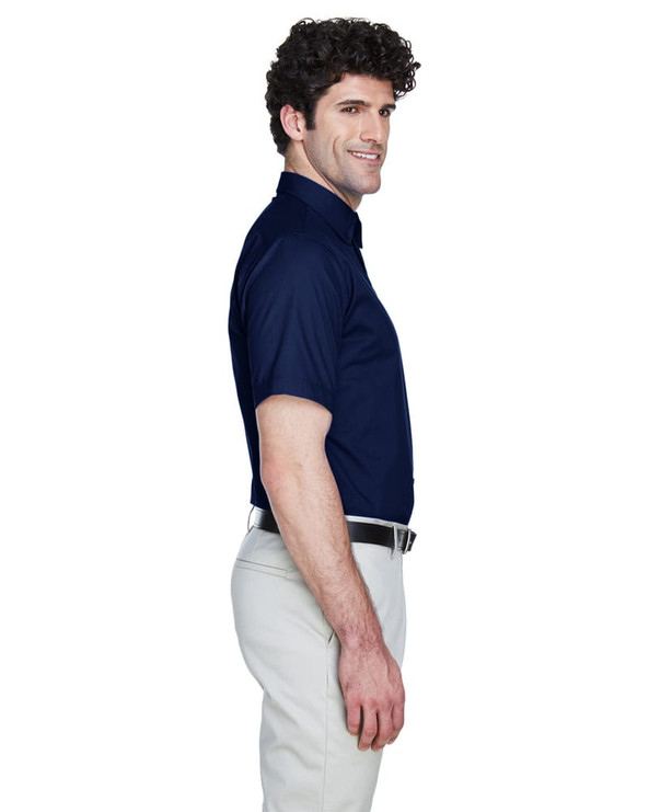 Ash City Core 365 88194 - Optimum Pour Hommes Chemises En Twill Core 365™ À Manches Courtes