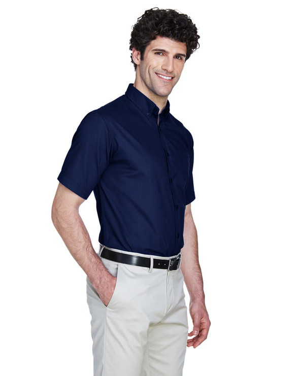 Ash City Core 365 88194 - Optimum Pour Hommes Chemises En Twill Core 365™ À Manches Courtes