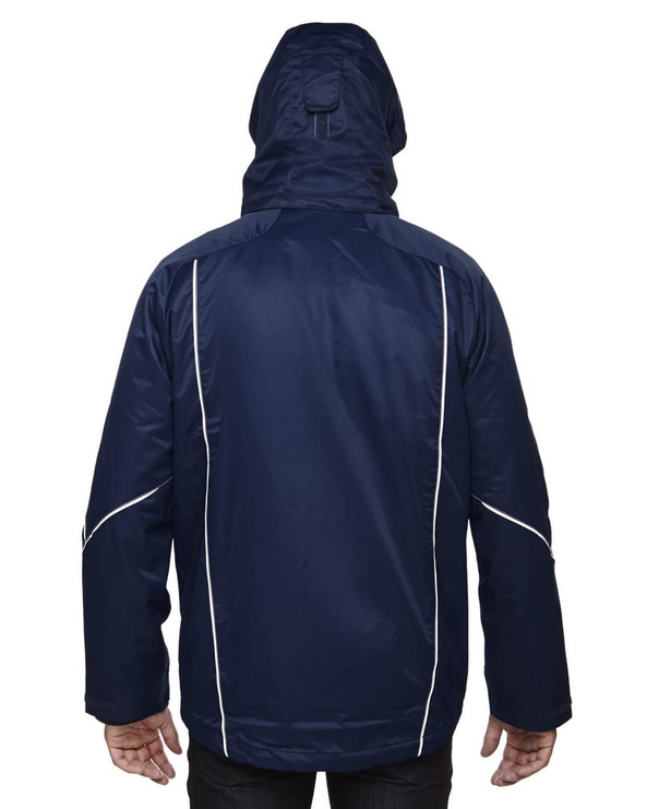 Ash City North End 88196T - ANGLE MEN'S TALL 3-in-1 JACKET WITH BONDED FLEECE LINER