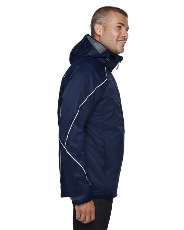 Ash City North End 88196T - ANGLE MEN'S TALL 3-in-1 JACKET WITH BONDED FLEECE LINER