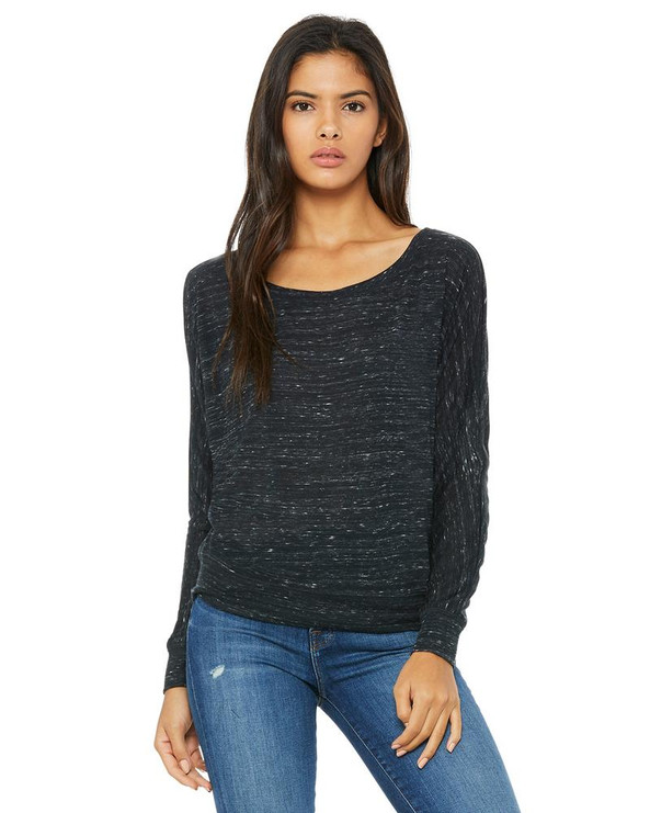 Bella+Canvas 8850 - Ladies Long-Sleeve Off Shoulder T-shirt