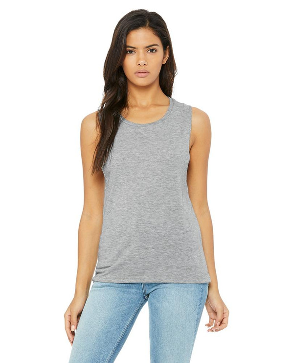 Bella+Canvas B8803 - Ladies Flowy Scoop Muscle T-Shirt