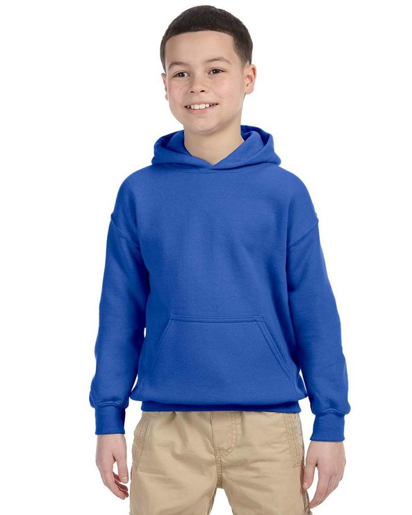 Gildan G185B - Molleton à capuchon pour enfant Heavy BlendMC 50/50, 13,3 oz de MD