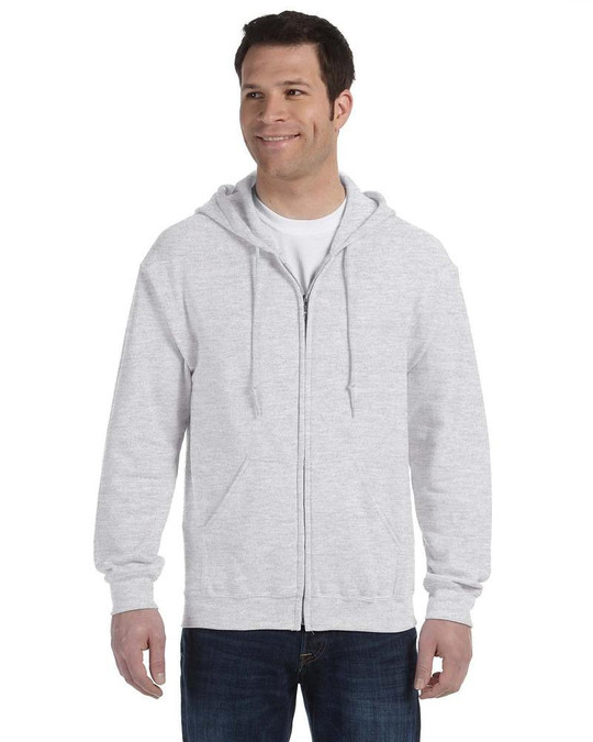Gildan G186 - Molleton à capuchon Heavy BlendMC 50/50, 13,3 oz de MD avec glissière tout au long