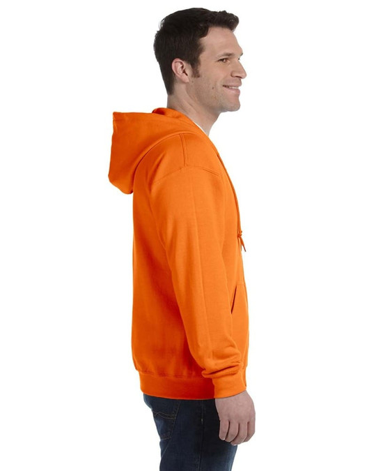 Gildan G186 - Molleton à capuchon Heavy BlendMC 50/50, 13,3 oz de MD avec glissière tout au long