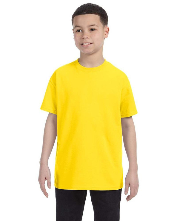 Gildan G500B - T-shirt pour enfant Heavy CottonMD, 8,9 oz de MD (5000B)