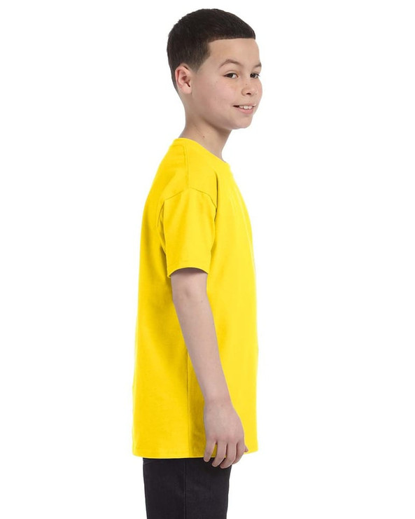 Gildan G500B - T-shirt pour enfant Heavy CottonMD, 8,9 oz de MD (5000B)