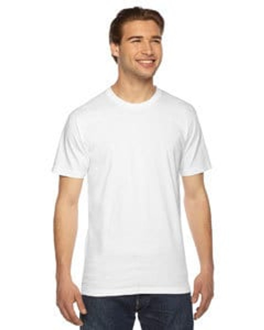American Apparel  2001  Unisex Fine Jersey Short-Sleeve T-Shirt