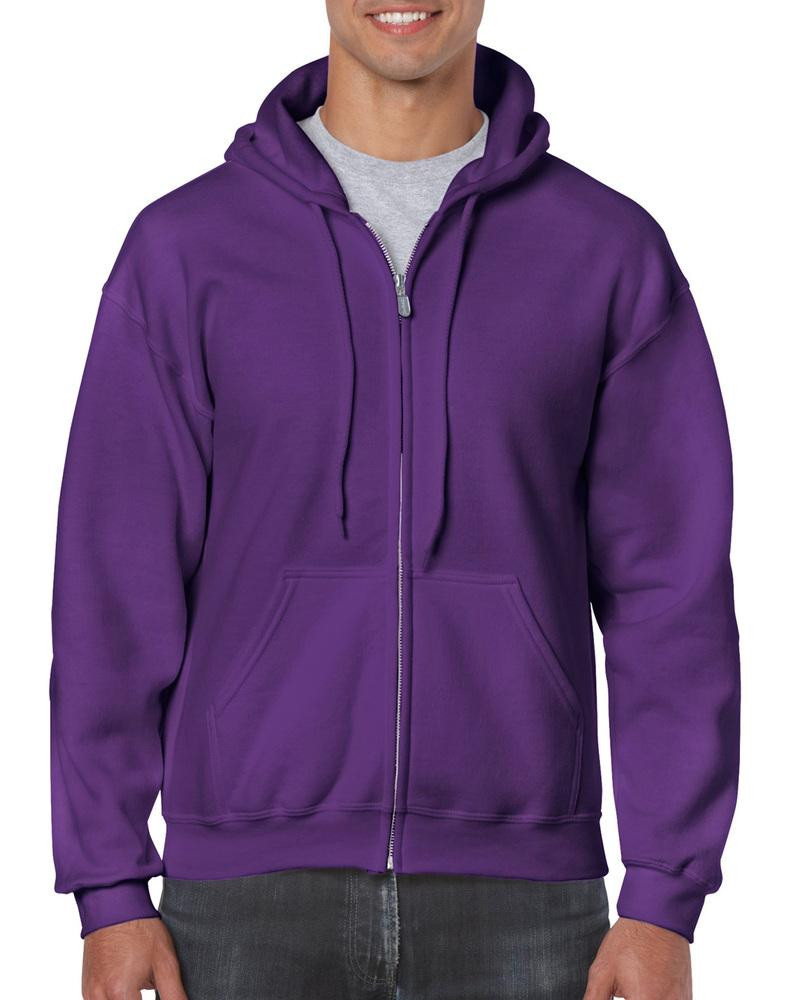 Gildan 18600 - Sudadera Heavyweight con Capucha y Cremallera Completa