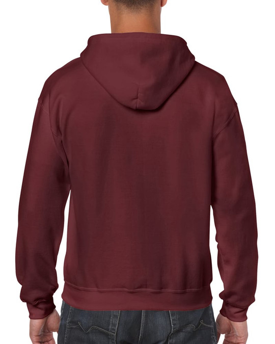 Gildan 18600 - Sudadera Heavyweight con Capucha y Cremallera Completa