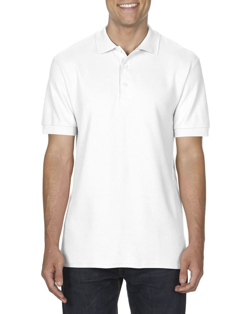 Gildan 85800 - Premium Cotton Double Piqué Polo