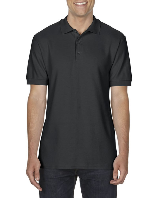 Gildan 85800 - Premium Cotton Double Piqué Polo