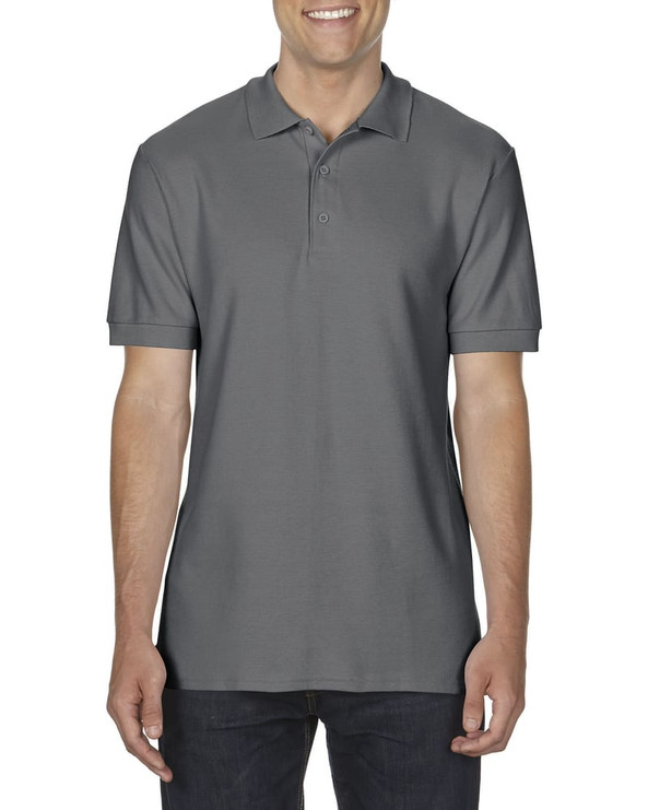 Gildan 85800 - Premium Cotton Double Piqué Polo
