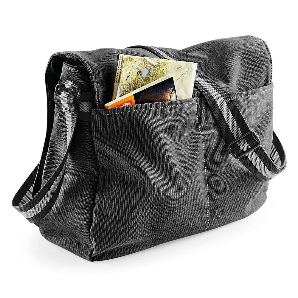 Quadra QD610 - Vintage Canvas Despatch Bag