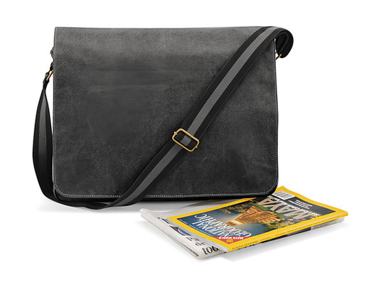 Quadra QD610 - Quadra QD610 - Vintage Canvas Aktentasche