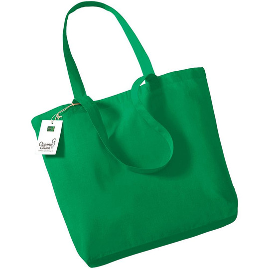 Westford mill WM180 - Borsa shopper in cotone organico