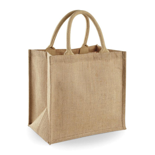 Westford mill WM413 - Mini torebka na prezent z juty