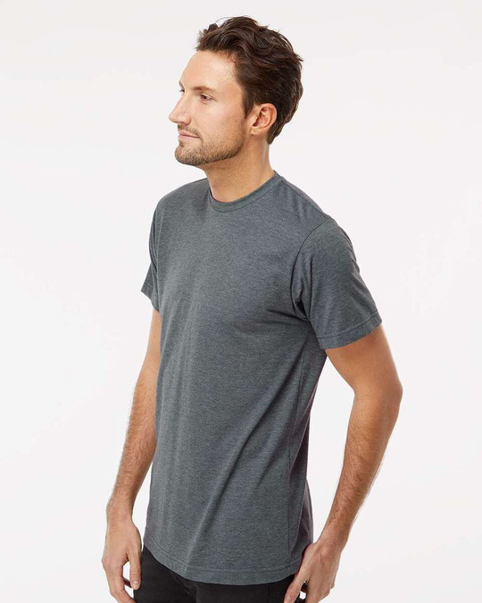 M & O Knits 3541 - T-SHIRT POUR POUR HOMMES EN COTON FIN