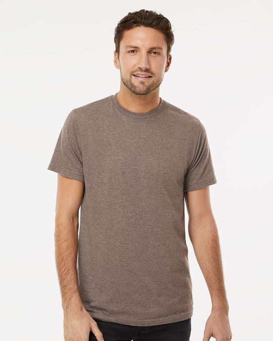 M & O Knits 3541 - T-SHIRT POUR POUR HOMMES EN COTON FIN