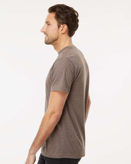 M & O Knits 3541 - T-SHIRT POUR POUR HOMMES EN COTON FIN