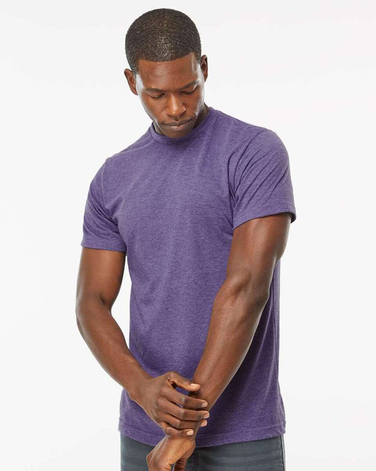 M & O Knits 3541 - T-SHIRT POUR POUR HOMMES EN COTON FIN