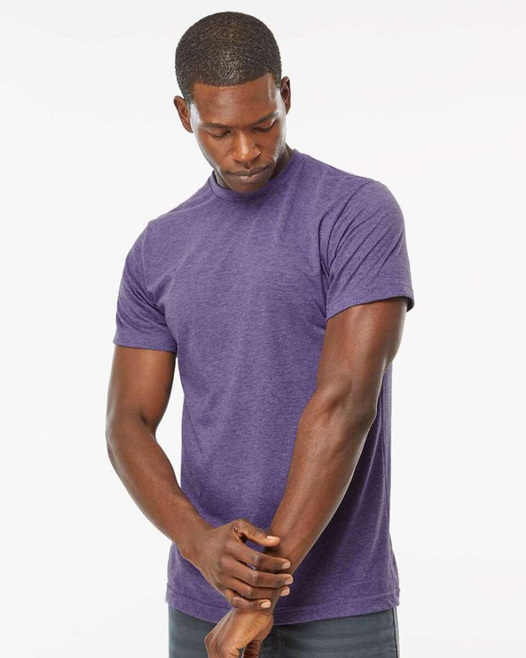 M & O Knits 3541 - MEN'S FINE BLEND TEE